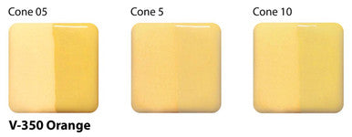 V-350 Orange Velvet Underglaze
