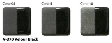 V-370 Velour Black Velvet Underglaze