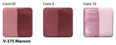 V-375 Maroon Velvet Underglaze
