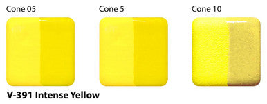 V-391 Intense Yellow Velvet Underglaze