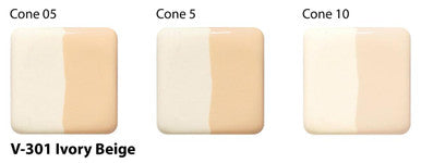 V-301 Ivory Beige Velvet Underglaze