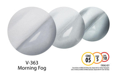 V-363 Morning Fog Velvet Underglaze