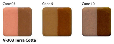 V-303 Terracotta Velvet Underglaze