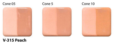 V-315 Peach Velvet Underglaze