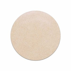 Round cordierite shelves