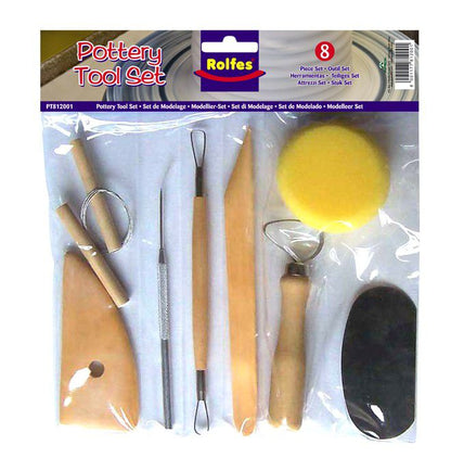 Pottery Tool Set 8 piece